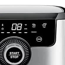 Air Fryer Healthy Cooking, 4.5 Qt,User Friendly and Dual Control Temperature, Nonstick Stainless Steel, Dishwasher Safe Basket, - M & M Global