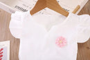 New Summer Fashion Baby Clothes Suit Children Girls Vest Shorts 2Pcs/Sets Toddler Clothing Infant Casual Costume Kids Tracksuits - M & M Global