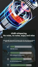 Mini USB Massage Gun – Portable Fascia Relaxer for Neck, Shoulders, and Back, Quiet Muscle Relief for Home and Travel