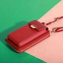 2024 New Women's Bag Mobile Phone Bag Trendy Line Simple Ladies Shoulder Bag Messenger Bag Lock Small Square Bag - M & M Global