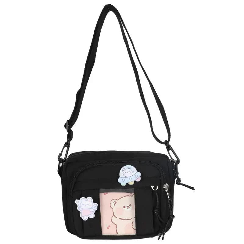 New Kawaii Bag Girls New JK Transparent Bag Small Crossbody Bag For Women Purses and Handbags Shoulder Bag Itabag Bolso - M & M Global