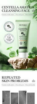 BIOAQUA Centella Asiatica Facial Cleanser Moisturizing Oil Control Face Cleansing Face Wash Foam Facial Cleanser Skin Care - M & M Global