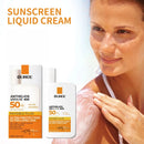 New Invisible Fluid Sunscreen SPF 50+ High Quality Water + Sweat Resistant Hydrating Moisturize Lotion Sunscreen Liquid Cream - M & M Global