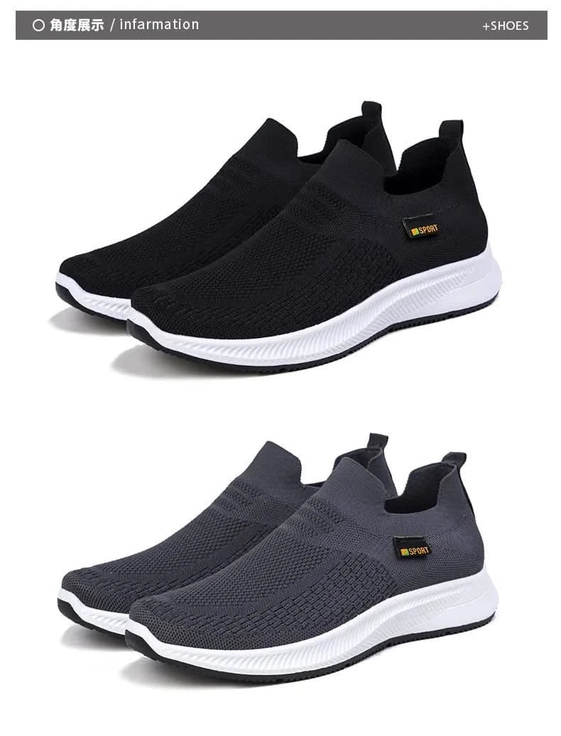 Men Sneakers Mesh Breathable Shoes Lightweight Sneakers Men New Fashion Comfort Casual Walking Shoes Mens Zapatillas Hombre - M & M Global