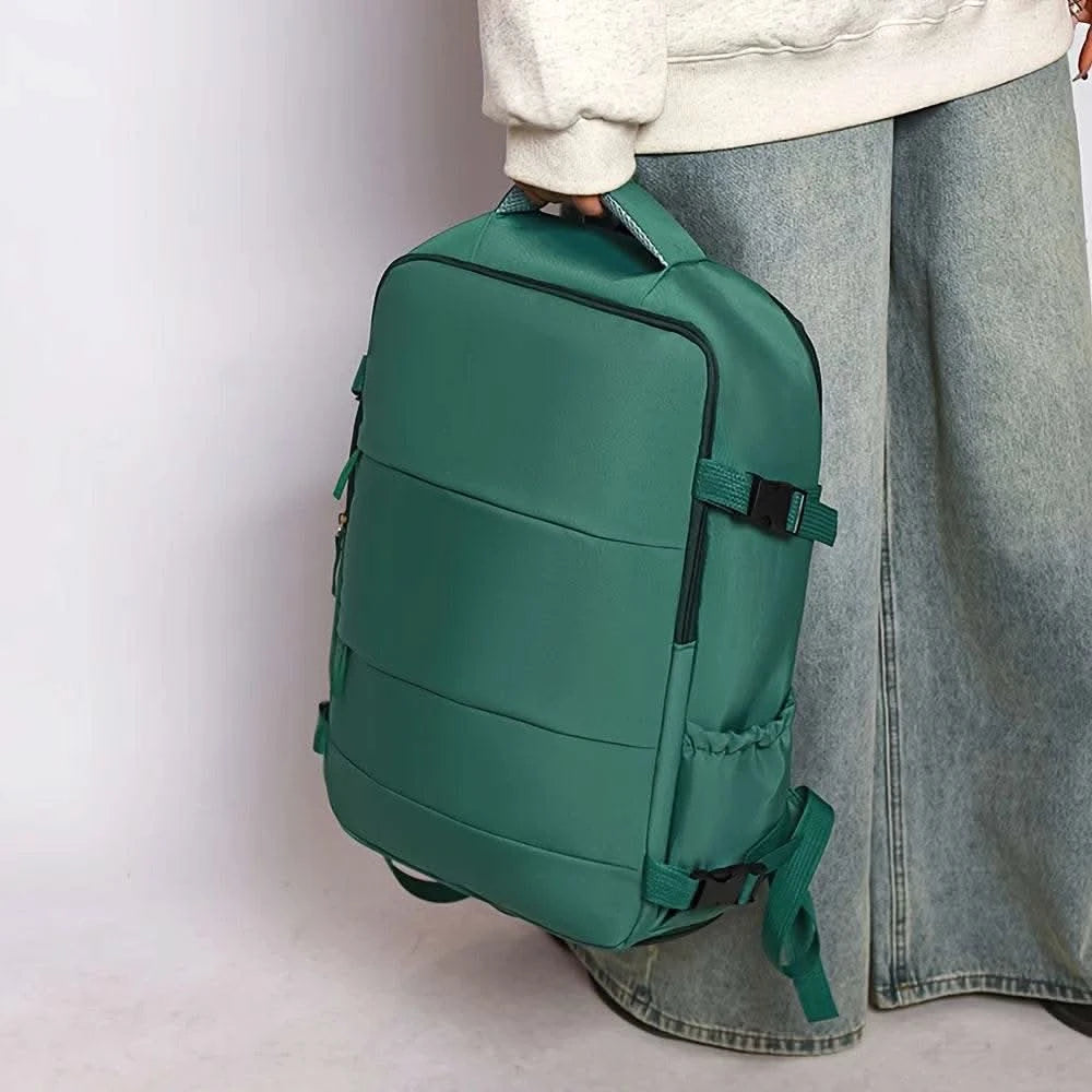 Couples Leisure Lightweight Backpack Travel Backpack Female New Backpack Student Schoolbag Large Capacity Travel Commuter Luggag - M & M Global