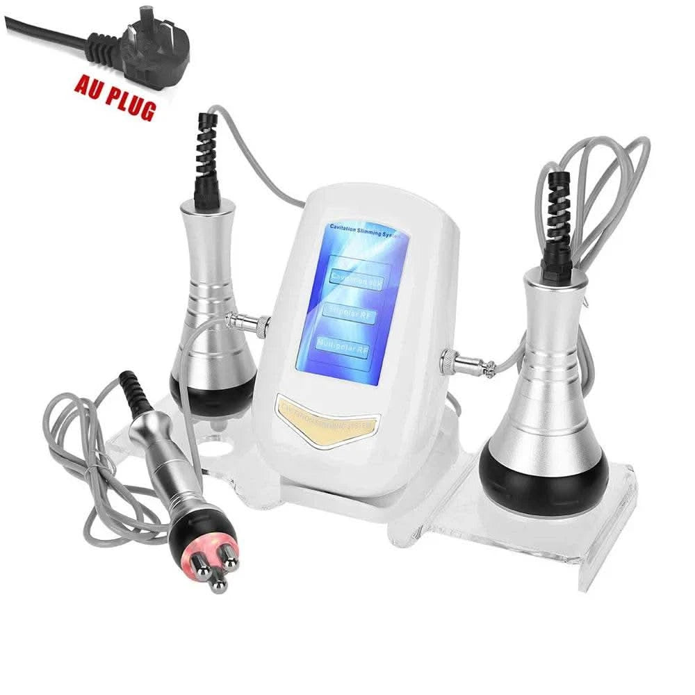 AOKO Metal Head 40K Cavitation Fat Burn Body Slimming Massage Machine Weight Loss Facial Skin lifting Tightening Beauty Device - M & M Global