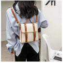 Vintage women messenger bags pu leather female shoulder bag small ladies Totes 2024 new Multifunction schoolbag bagpack handbag - M & M Global