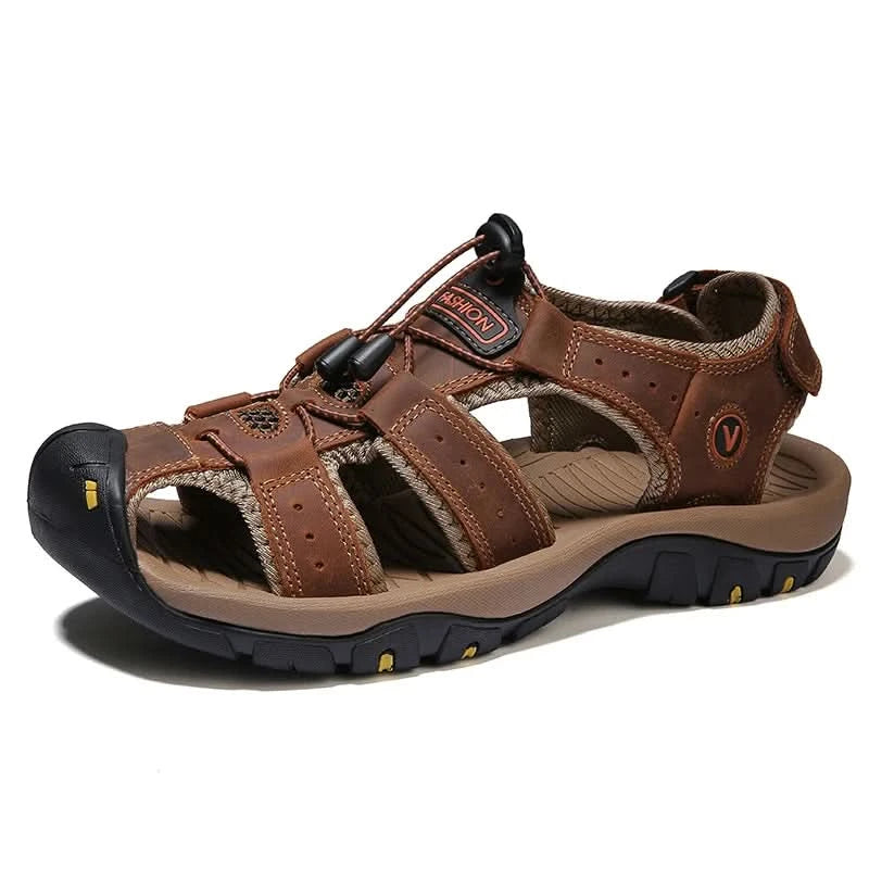 Outdoor Wading Summer Sandals For Men Anti Slip Cool Casual Shoes With Arch Support Plus Size 38-48 Beach Sandalias - M & M Global