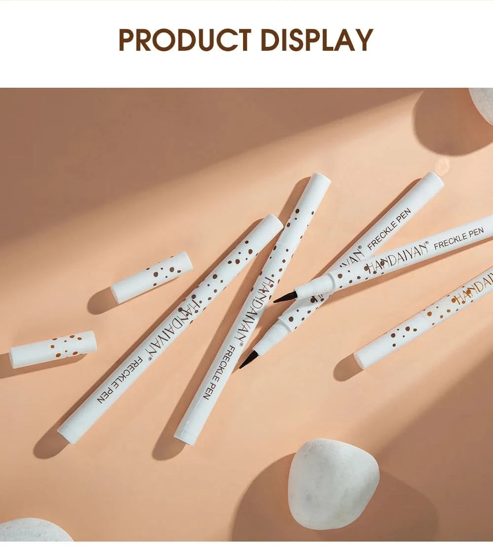 HANDAIYAN Natural Fake Freckle Pen Quick-Drying Waterproof Spot Pencil Makeup Tool for Facial Lifelike Fake Freckles Cosmetics - M & M Global