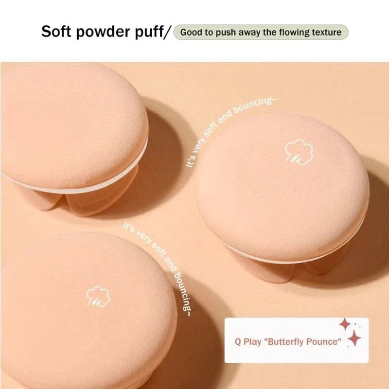 Air Cushion BB Cream Butterfly Powder Puff Moisturizing Foundation Concealer Whitening Oil-control Waterproof Makeup Cosmetics - M & M Global