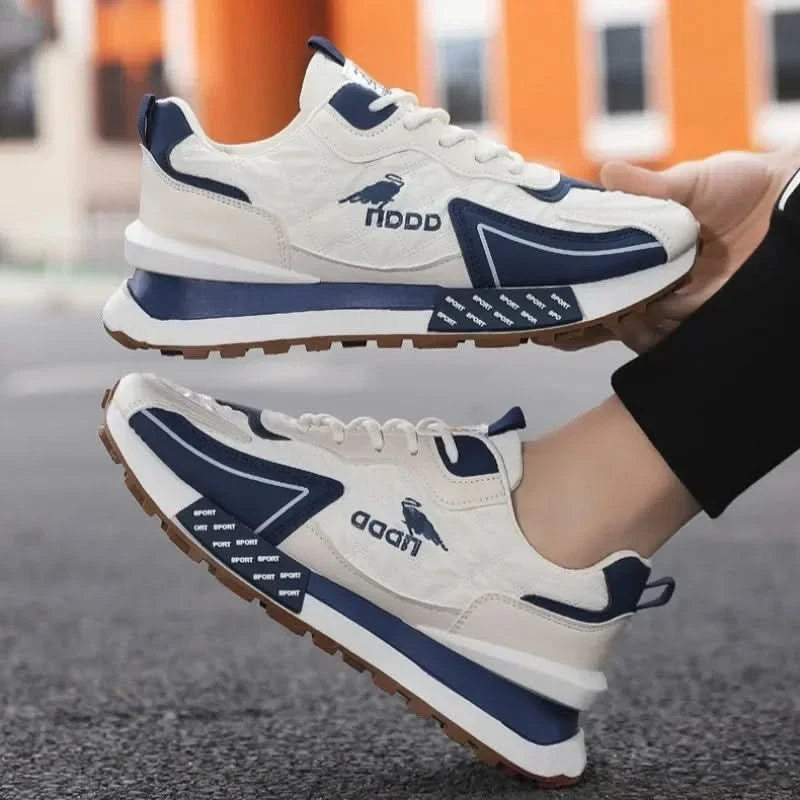 Men Sneakers Autumn Fashion Breathable Running Shoes Outdoor Jogging Sports Trainers Platform Non-slip - M & M Global