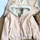 Y2K pilot double-sided jacket American hip-hop fashion antler street retro fur jacket men and women loose bulk jacket