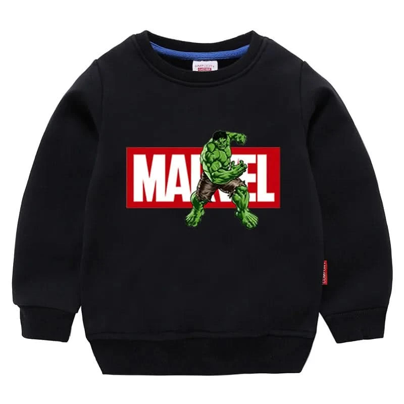 Hot Toys New Spring Autumn New Boys Cartoon Sweaters Children's Clothing Long Sleeve Knitwear Kids Jumper Top Outer Wear - M & M Global