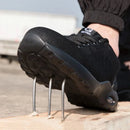 Men Safety Boots With Steel Toe Cap Anti-smash Work Sneakers Anti-smash Safety Shoes Men Indestructible Work Boots Hiking shoes