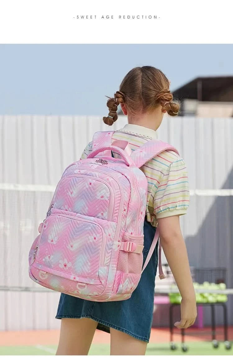 Lilo Stitch Large Capacity Backpack Daypack Lightweight Schoolbag Casual Travel Knapsack for Women Girls Pen Lunch Bags - M & M Global