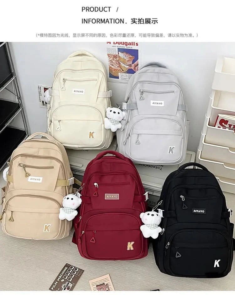 Women's Bag Backpacks Woman Bags Backpack Bagpacks Travel Female Back Pack Mens Ita Ladies 2024 Kawaii Multifinonal School Trend - M & M Global
