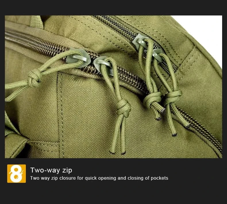 Tactical Outdoor Medical Backpack Large Capacity Camping Mountaineering Backpack Emergency Bag Multi-functional Storage Bag - M & M Global