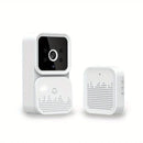 Wireless smart video doorbell 2.4GWiFi, 2-channel audio, night vision, SD card/cloud storage home security surveillance camera - M & M Global