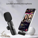 Microphone Wireless Lavalier Microphone for Live Streaming/YouTube/TikTok/Facebook Live Noise Reduction Mic For iPhone/Android - M & M Global