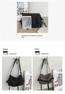 Canvas Messenger Bag Ladies Big Capacity Handbags Shoulder Bag Youth Girls Student School Bags Fashion Men Crossbody Bags Bolsos - M & M Global