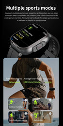 D8 2-In-1 Smartwatch with Headphone 2" Bt Call NFC Sleep Monitor Smart Watch Earbuds Compatible With iPhone Android 2025 - M & M Global