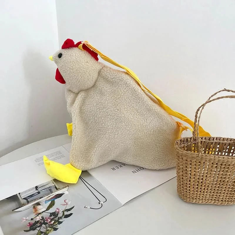 Women Ladies Cute Chicken Mini Chain Bag Shoulder Crossbody Bag Tote Handbag Messenger Luxury Handbags Women Bags - M & M Global