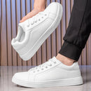 Men's Business casual Shoes Soft Moccasin Shoes Comfortable Casual Shoes for Men Autumn Solid Black White Men Sneakers - M & M Global
