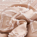 7 Pcs luxury cut flower design Comforter Set, soft microfiber, lightweight and breathable,Bedding Set for all seasons