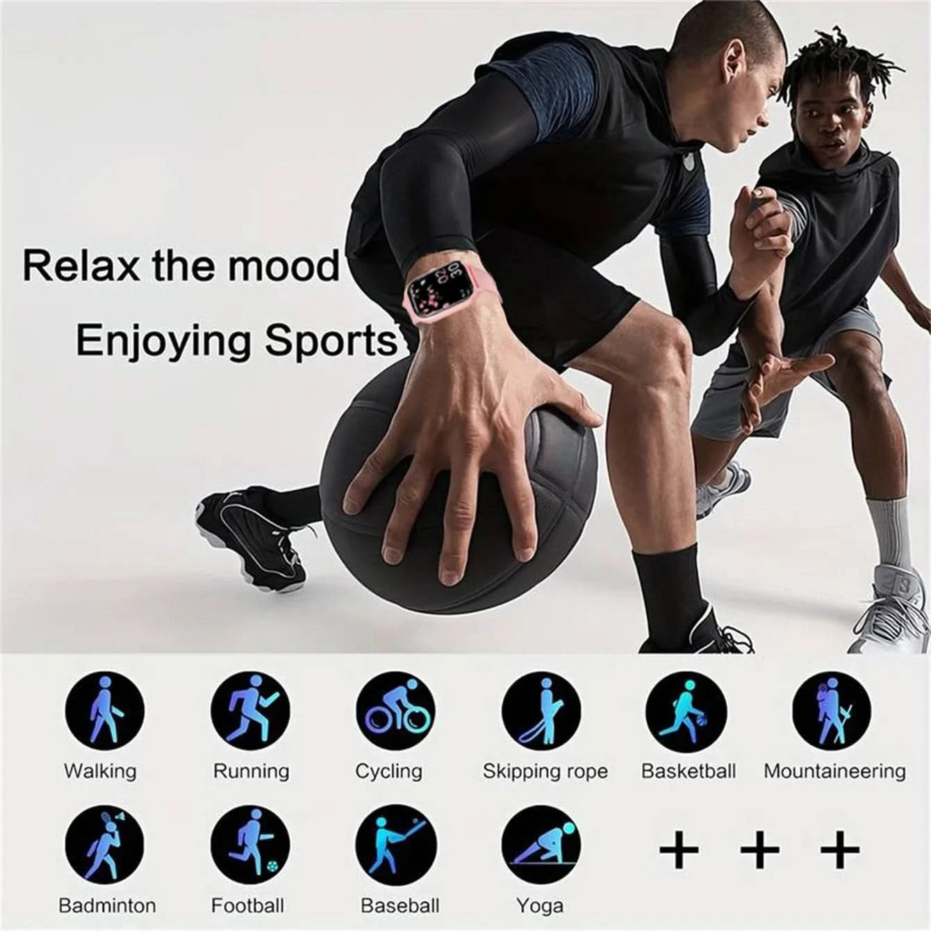 Smart watch, wireless calling /dial, multi -Sport mode,Suitable for men and women, sports watches,for iPhone/Andriod