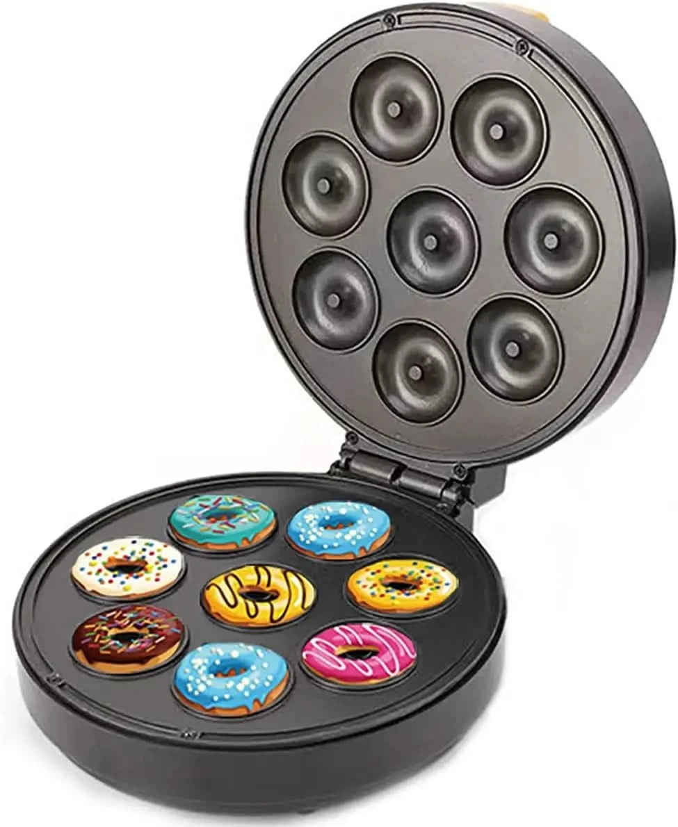 Doughnut Maker, Household Cake Breakfast Maker, Sandwich Maker, Large Eight Hole Bread Maker,Bread Maker,110V - M & M Global