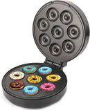 Doughnut Maker, Household Cake Breakfast Maker, Sandwich Maker, Large Eight Hole Bread Maker,Bread Maker,110V - M & M Global