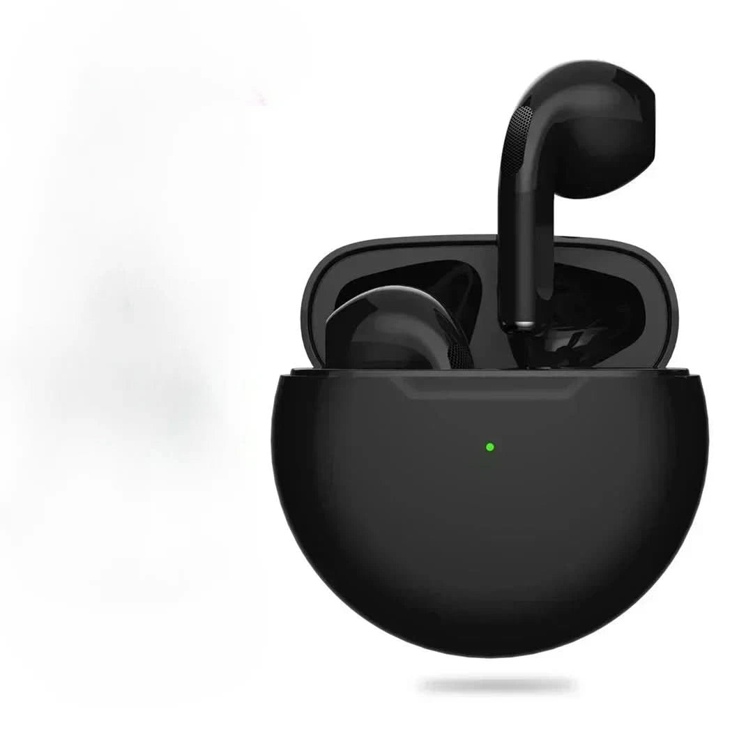 TWS Pro6 Earphone Bluetooth Headphones with Mic 9D Stereo Pro 6 Earbuds for Xiaomi Samsung Android Wireless Bluetooth Headset - M & M Global