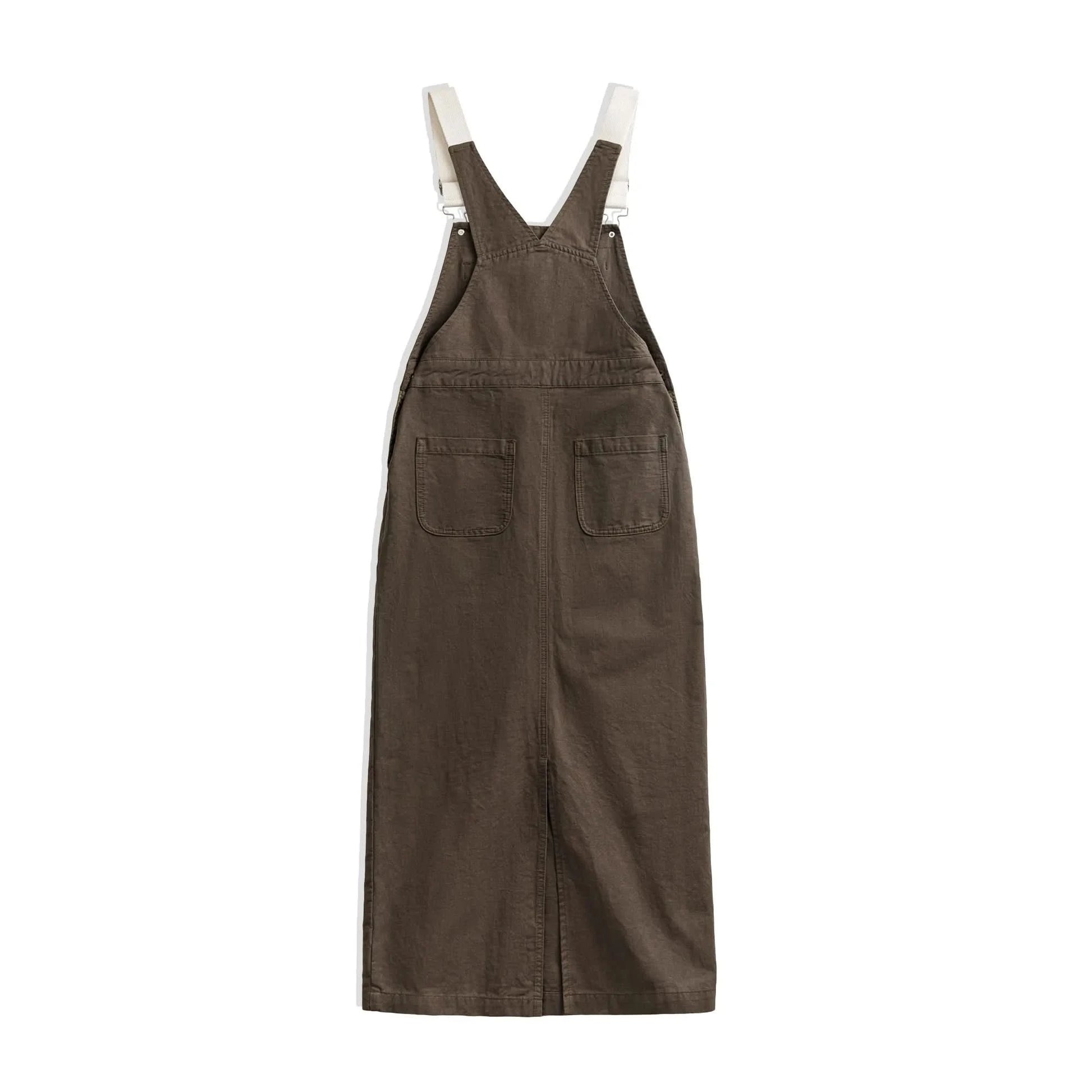 Maden 2024 New Women's Maillard Suspender Straight Skirt and Age-reducing Lazy Style Stackable Long Dress for Spring and Summer - M & M Global