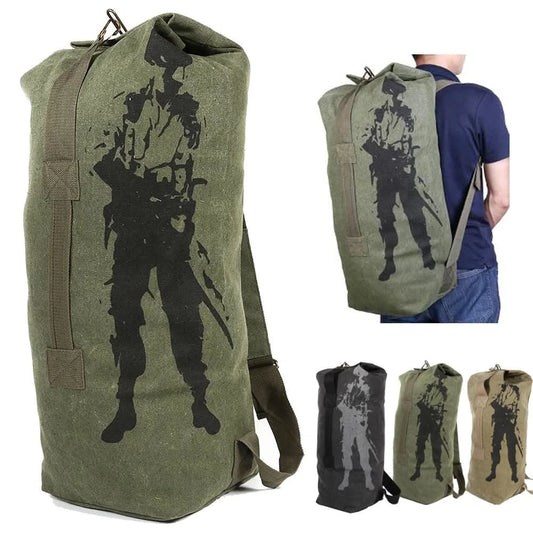 Large Capacity Rucksack Men's Travel Bag Mountaineering Backpack Male Military Hunting Bucket Bag Rucksacks Tactical Backpacks - M & M Global
