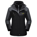 TACVASEN 3 in 1 Winter Fleece Jacket Womens Waterproof Ski Snowboard Jackets Work Rain Coat Outdoor Windbreaker Female Parka