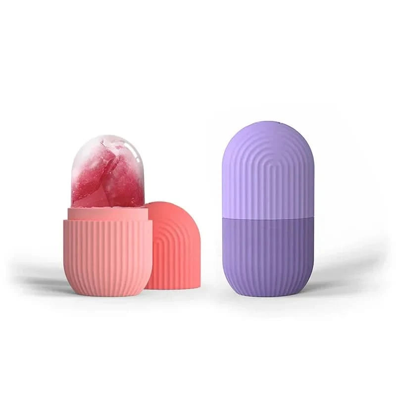 Ice Facial Roller Cube Beauty Lifting Ice Ball Face Massager Contouring Eye Roller Facial Treatment Reduce Acne Skin Care Tool - M & M Global