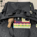 Japanese tooling style ballistic nylon tote bag men's shoulder commuter messenger bag large capacity computer handbag briefcase - M & M Global