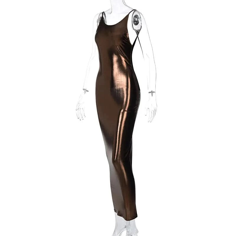 Hawthaw Women Sexy Party Club Evening Streetwear Bodycon Long Dress 2024 Summer Clothes Wholesale Items For Business D0C4049K - M & M Global