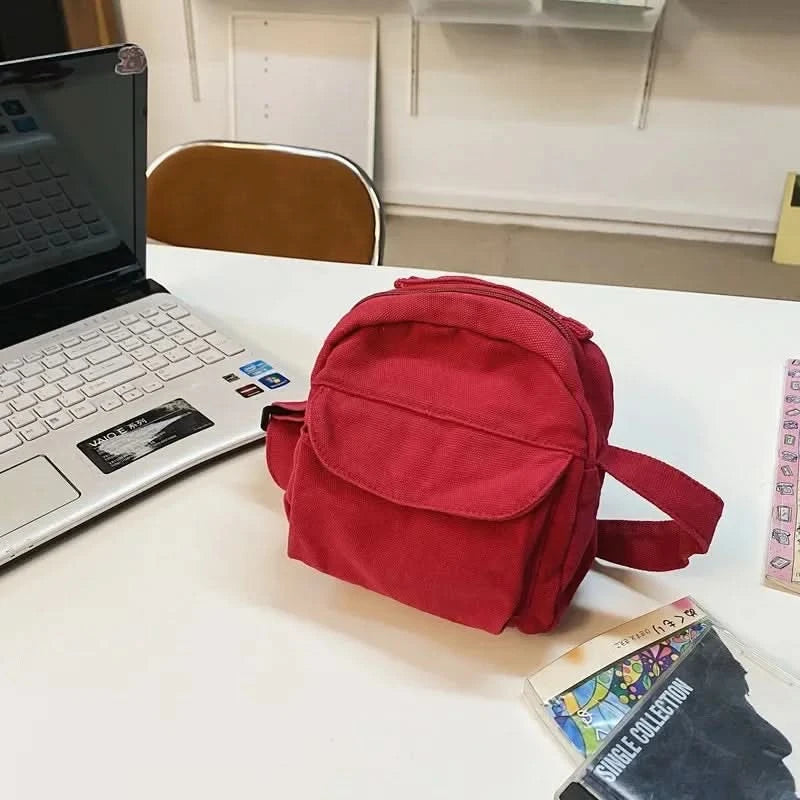 Fashion Small Canvas Crossbody Bags for Women 2025 Mini Shoulder Phone Purse Girl Student Cotton Cloth Mini Female Handbags Flap - M & M Global