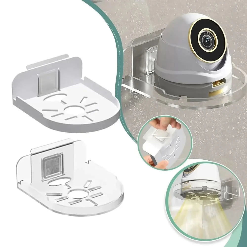 Punch-Free Security Surveillance Camera Stand New Traceless Wall-Mounted Bracket Home Self-Adhesive Drill-free Fixer 1pcs - M & M Global