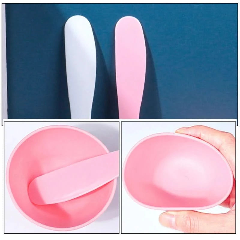 Non-Toxic Mixing Bowls Multi-Purpose Silicone Lightweight Facial Supplies Eco-Friendly Skincare Tools for Beauty Salon - M & M Global
