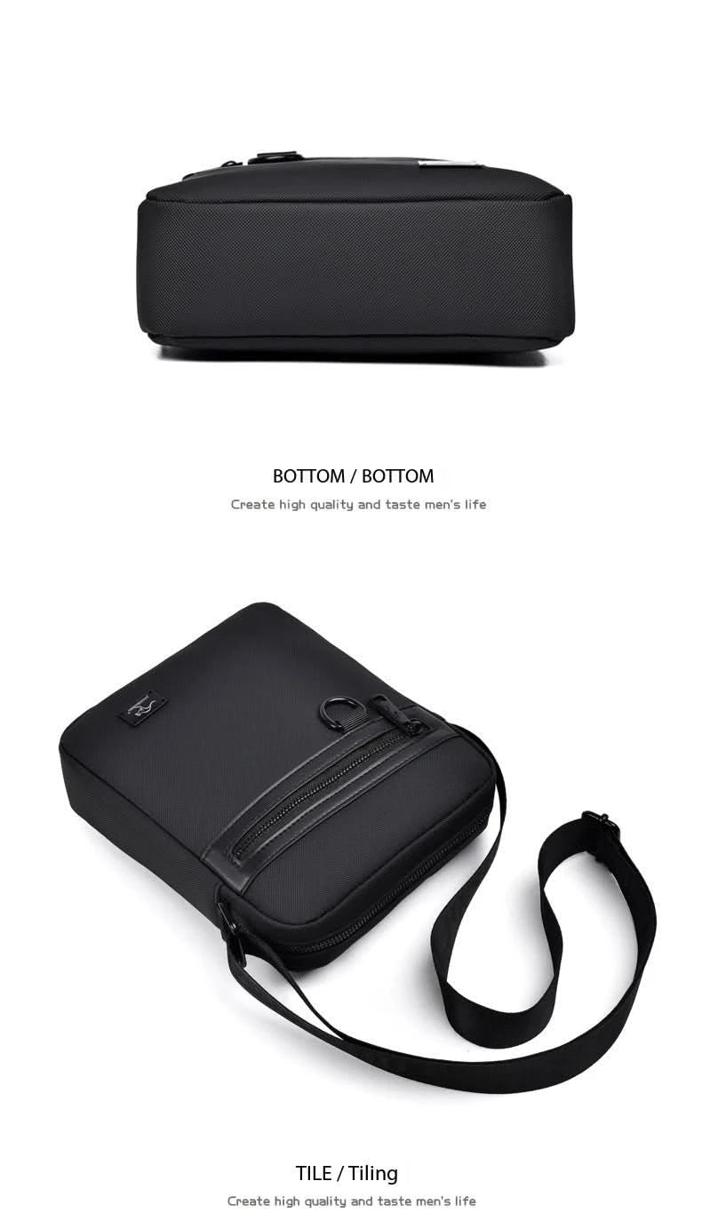 New Kangaroo Luxury Brand Business Messenger Bag Men  Crossbody Bag Man Shoulder Bags Male Oxford Casual  Business Handbag - M & M Global