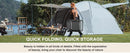 JHK Zero Gravity Set of 2 Portable Recliner Camping Patio Outdoor Garden Lounge Chair with Cup Holder Trays Adjustable Pillow