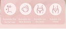 Women's 2-in-1 Dual-Head Electric Razor Painless Bikini Trimmer Wet/Dry Use Detachable Head for Ladies Pubic Hair Shaver
