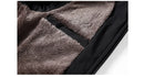 Winter Men Fleece Warm Padded Jacket Men Stand Collar Thermal Parkas Men Cotton Thicken Windbreaker Jacket Men Clothing