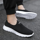 YRZL Mesh Loafers Men Casual Shoes Summer Lightweight Outdoor Male Walking Shoes Anti-slip Comfortable Slip on Loafers for Men - M & M Global