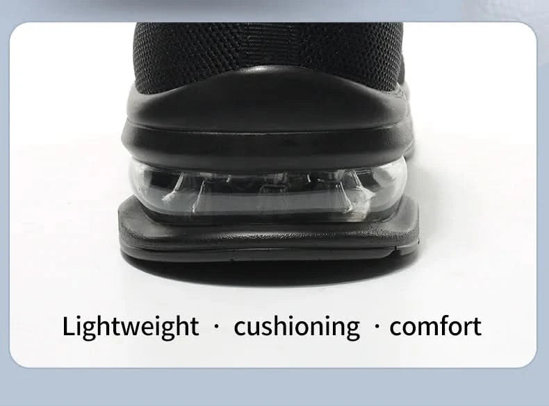 Men's Work Safety Shoes, Steel Toe Shoes, Puncture Resistant Impact Resistant Wear-resistant Outdoor Fashionable Sports Shoes