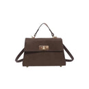 Trendy Suede Shoulder Bag Square Clutch Handbag with Adjustable Strap Satchel Purse Tote Bag for Women Work Shopping Travel - M & M Global