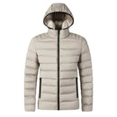 Men Autumn Winter New Thick Warm Hooded Parkas Jackets Coat Men Outwear Casual Windproof Waterproof Detachable Hat Parkas Men