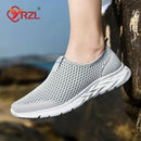 YRZL Men's Sneakers Breathable Mesh Men Casual Shoes Outdoor Non-Slip Big Size Loafers Walking Lightweight Male Tennis shoes - M & M Global